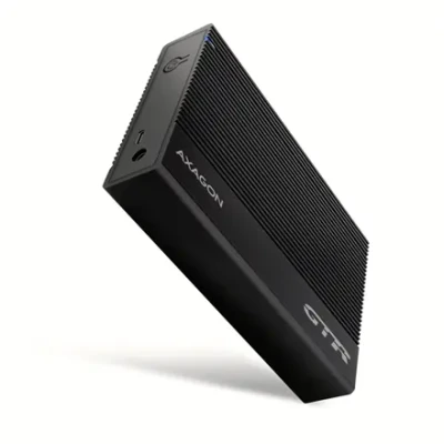 AXAGON Ribbed aluminum USB 3.2 Gen 1 - SATA 6G external box for 3.5" HDD  |  EE35-GTR