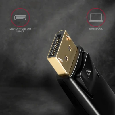 AXAGON  |  Active adapter  |  DisplayPort to HDMI  |  0.15 m