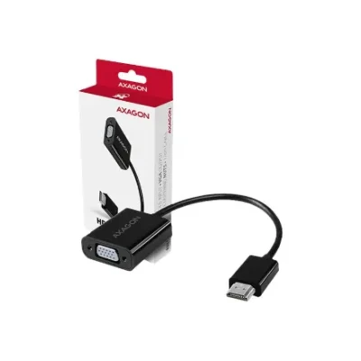 AXAGON  |  RVH-VGN, HDMI - VGA Reduction Adapter  |  0.15 m