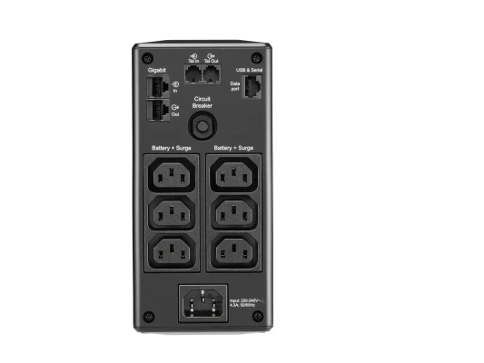 Schneider Electric APC Back-UPS Pro  |  BR650MI  |  650 VA  |  390 W