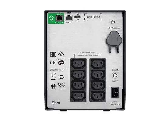 Schneider Electric APC Smart-UPS C  |  SMC1000IC  |  1000 VA  |  600 W