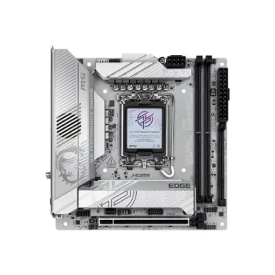 MSI MPG Z890I EDGE TI WIFI  |  Procesoru ģimene Intel  |  Procesoru ligzda LGA1851  |  Atbalstītās cietā diska interfeisi SATA, M.2  |  SATA savienotāju skaits 2