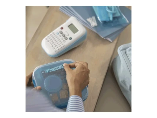 Brother BTAG-L31  |  Black on Light Blue  |  Btag