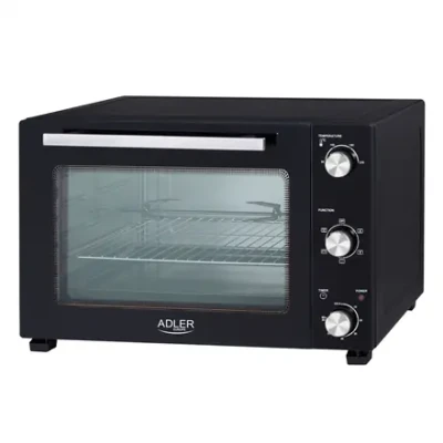 Adler elektriskā krāsns  |  AD 6028  |  60 L  |  2000 W  |  Melns