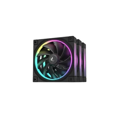 DeepCool FL12 BK  |  Dzesēšanas ventilatori  |  3-in-1  |  Melni