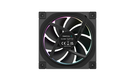 DeepCool FL12 BK  |  Dzesēšanas ventilatori  |  3-in-1  |  Melni