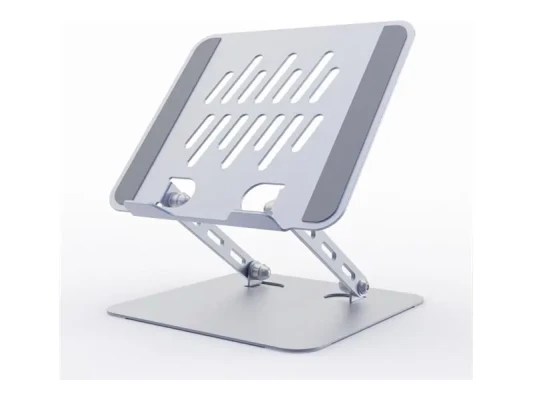 Gembird  |  NBS-D1-04  |  Foldable Notebook Riser Stand  |  Fits up to size 11-15.6 "  |  Notebook Stand  |  Spacegrey