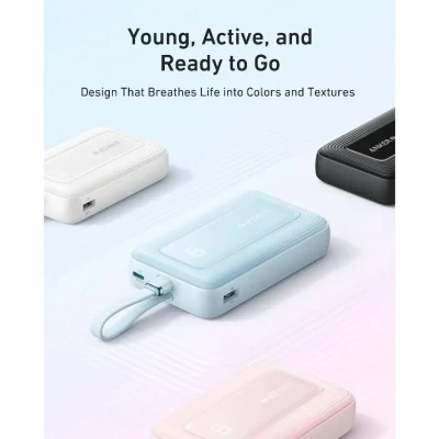 Power Bank Anker  |  A1689H21  |  20000 мАч  |  Белый