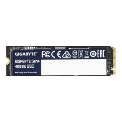 Gigabyte SSD  |  G440E500G  |  500 GB  |  Solid-state drive interface PCI Express 4.0x4, NVMe 1.4  |  Read speed 3600 MB / s  |  Write speed 3000 MB / s