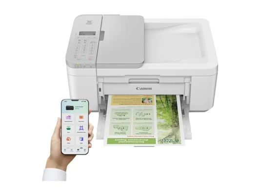 Canon PIXMA TR4756i  |  Inkjet  |  Colour  |  Multifunction printer  |  A4 / Legal  |  Wi-Fi  |  White