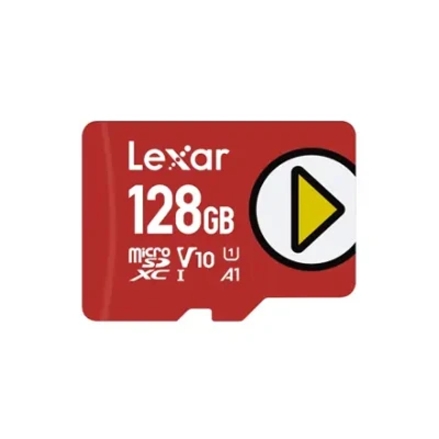 Lexar PLAY  |  128 GB  |  microSDXC  |  Flash memory class 10