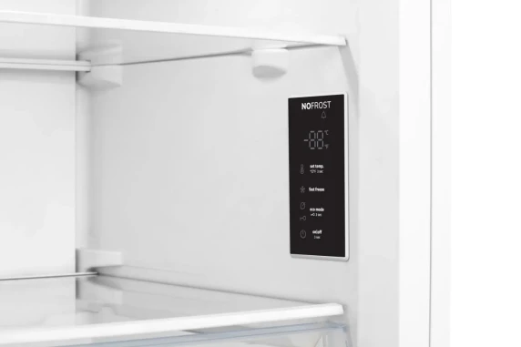 Gorenje FN617EEW5  |  Energy efficiency class E  |  Upright  |  Free standing  |  Height 172 cm  |  Total net capacity 240 L  |  No Frost system  |  Display  |  White