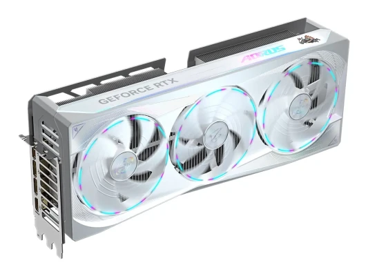 Gigabyte AORUS GeForce RTX 5080 MASTER ICE 16G  |  NVIDIA  |  16 GB  |  GeForce RTX 5080  |  GDDR7  |  HDMI ports quantity 1  |  PCI-E 5.0  |  Memory clock speed 2805 MHz