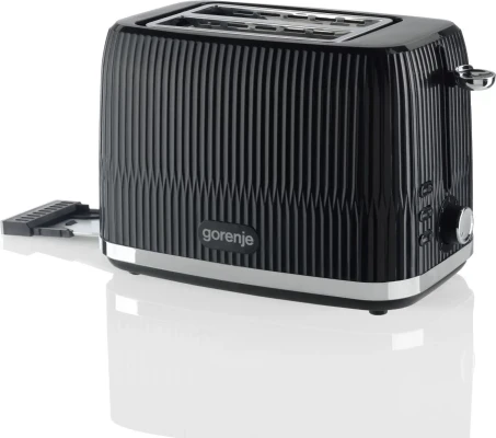 Gorenje Toaster  |  T850DPB  |  Number of slots 2  |  Housing material Plastic  |  Black