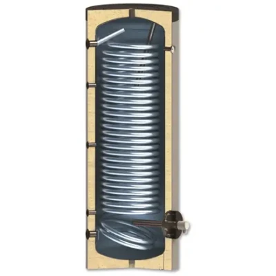 Sunsystem  |  Enameled Water Heater 300L with Heat Exchanger 3.3 m