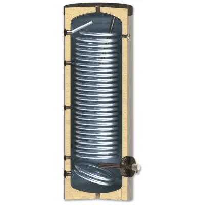 Sunsystem  |  Enameled Water Heater 300L with Heat Exchanger 3.3 m