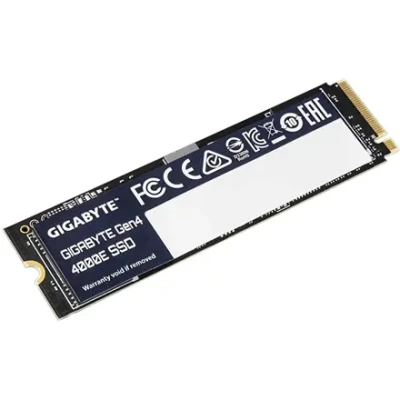 Gigabyte G440E1TB  |  1000 ГБ  |  Интерфейс твердотельного накопителя PCI-Express 4.0 x4, NVMe 1.4  |  Скорость чтения 4000 МБ / с  |  Скорость записи 3900 МБ / с