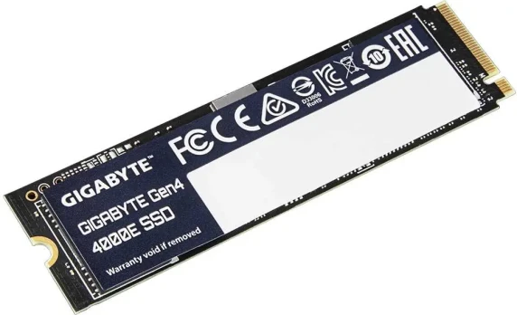 Gigabyte G440E1TB  |  1000 ГБ  |  Интерфейс твердотельного накопителя PCI-Express 4.0 x4, NVMe 1.4  |  Скорость чтения 4000 МБ / с  |  Скорость записи 3900 МБ / с
