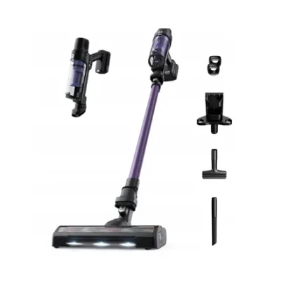 TEFAL  |  Vacuum cleaner  |  TY6A31  |  Cordless operating  |  Handstick  |  140 W  |  Operating time (max) 180 min  |  Purple / Black