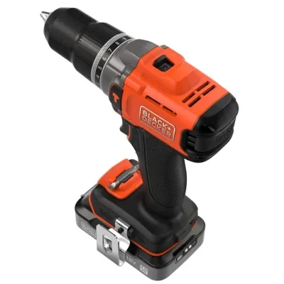 BLACK & DECKER  |  Cordless Drill Driver  |  BCD383D1XK-QW  |  18 V  |  2.0 Ah  |  Lithium