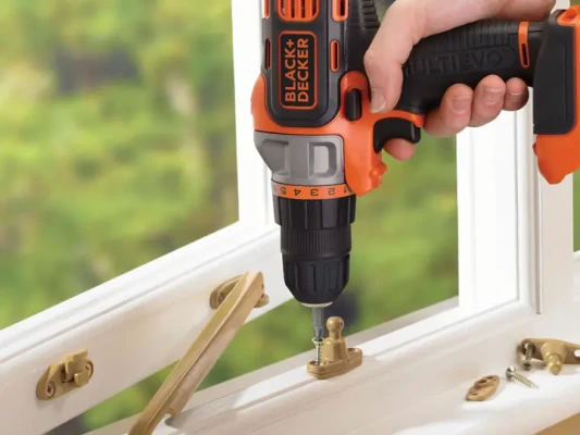 BLACK & DECKER  |  Cordless Multievo Drill Driver  |  MT218K-QW  |  18 V  |  1.5 Ah  |  Lithium