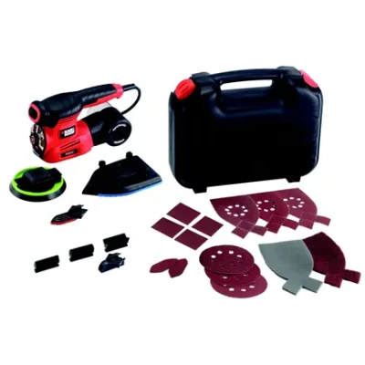 BLACK & DECKER  |  KA280K-QS  |  220 Вт  |  Треугольная шлифовальная машина