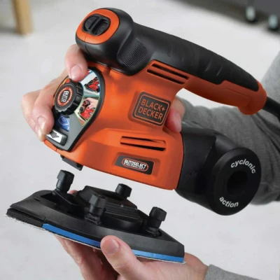 BLACK & DECKER  |  KA280K-QS  |  220 Вт  |  Треугольная шлифовальная машина