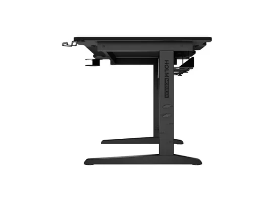 Genesis Gaming Desk  |  Holm 120 Modular  |  Black