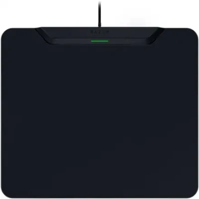 Razer  |  Беспроводная игровая мышь и коврик для зарядки, жесткая версия  |  HyperFlux V2 Беспроводная система зарядки  |  Игровой коврик  |  360 x 311 мм  |  Черный