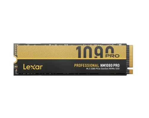 Lexar SSD  |  NM1090 Pro  |  4000 GB  |  SSD form factor M.2 2280  |  Solid-state drive interface PCIe Gen 5x4  |  Read speed 14000 MB / s  |  Write speed 13000 MB / s