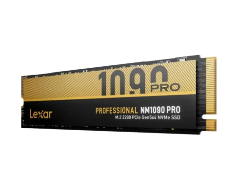 Lexar SSD  |  NM1090 Pro  |  4000 GB  |  SSD form factor M.2 2280  |  Solid-state drive interface PCIe Gen 5x4  |  Read speed 14000 MB / s  |  Write speed 13000 MB / s