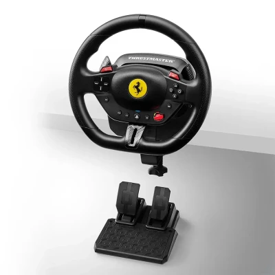 Thrustmaster Racing Wheel  |  T98-P Ferrari 296 GTB  |  Black