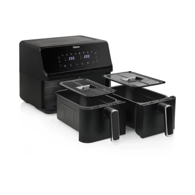 Tristar  |  Double Basket Airfryer  |  FR-9026  |  8 L  |  2700 W  |  Black