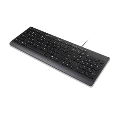 Клавиатура Lenovo Essential  |  Проводная  |  Северная Европа  |  Черный