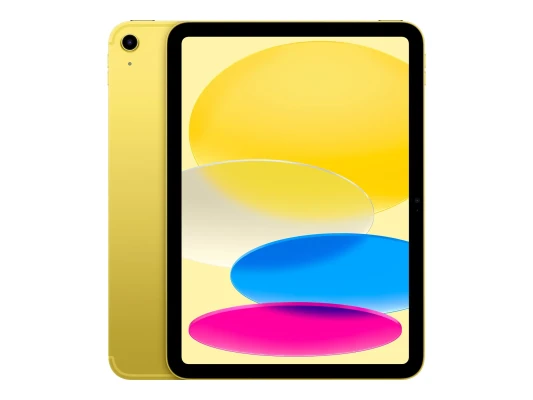 Apple  |  iPad Air Wi-Fi + Cellular  |  11 "  |  Yellow  |  IPS, Liquid Retina  |  2360 x 1640 pixels  |  Apple A16  |  512 GB  |  3G  |  4G  |  5G  |  Wi-Fi  |  Front camera  |  12 MP  |  Rear camera  |  12 MP  |  Bluetooth  |  5.3  |  iPadOS  |  USB-C c