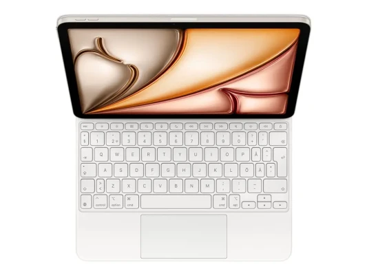 Apple Magic Keyboard for iPad Air 11-inch (M3) - Swedish - White  |  Apple