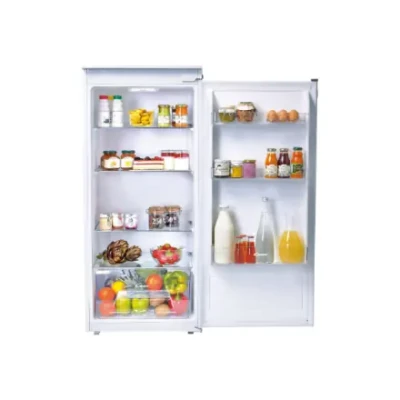 Candy  |  Refrigerator  |  CIL 220 EE / N  |  Energy efficiency class E  |  Built-in  |  Larder  |  Height 122.1 cm  |  Fridge net capacity 197 L  |  39 dB  |  White