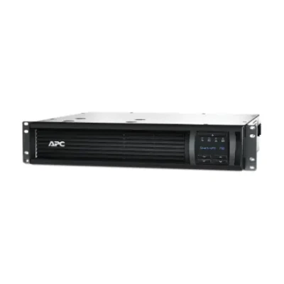 Schneider Electric Smart-UPS, rackmount 2U, SmartConnect ports+SmartSlot, AVR, LCD  |  SMT750RMI2UC  |  750 VA  |  500 W