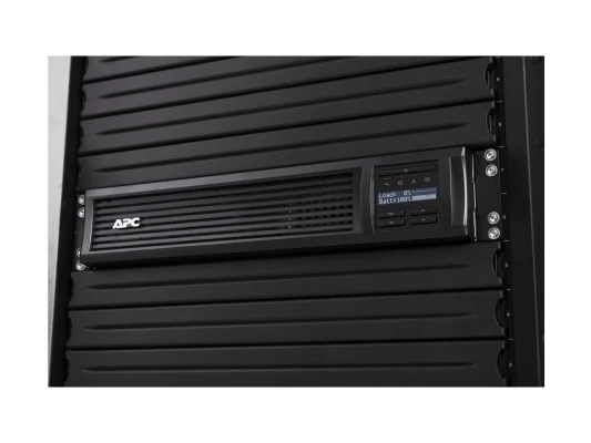 Schneider Electric Smart-UPS, rackmount 2U, SmartConnect ports+SmartSlot, AVR, LCD  |  SMT750RMI2UC  |  750 VA  |  500 W