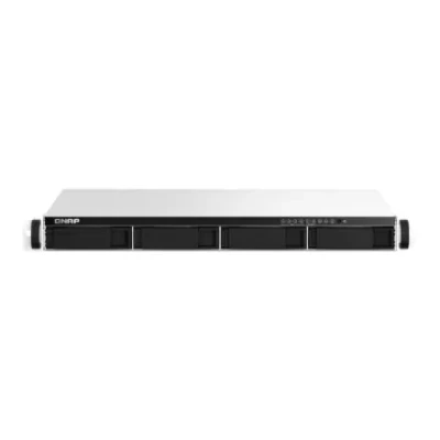 QNAP 1U Короткий глубинный Rackmount 2.5GbE NAS  |  TS-464eU-8G  |  Intel Celeron  |  N5095  |  8 ГБ  |  DDR4
