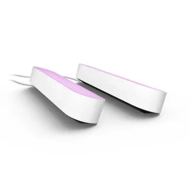 Philips Hue Play WCA Lightbar Base, Twin pack, White  |  42 W  |  2000-6500 Hue White Colour Ambiance