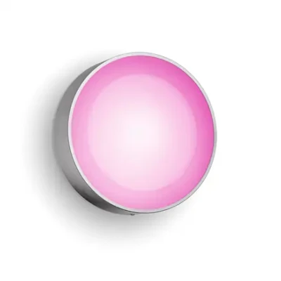 Philips Hue WCA Daylo Outdoor Wall Lantern, Inox  |  15 W  |  2000-6500 Hue White Colour Ambiance
