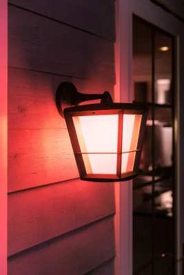 Philips Hue WCA Econic āra siena lampa  |  15 W  |  2000-6500 Hue balta krāsu atmosfēra