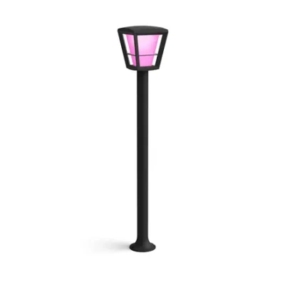 Philips Hue WCA Econic Outdoor Post Lantern  |  15 W  |  2000-6500 Hue White Color Ambiance