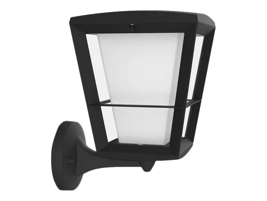 Philips Hue WCA Econic Outdoor Wall Lantern Up  |  15 W  |  2000-6500 Hue White Colour Ambiance