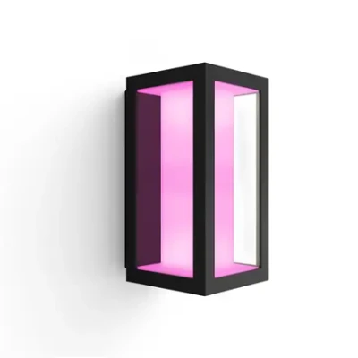 Philips Hue WCA Impress Outdoor Wall Lantern  |  8 W  |  2000-6500 Hue White Colour Ambiance