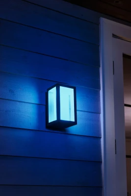 Philips Hue WCA Impress Outdoor Wall Lantern  |  8 W  |  2000-6500 Hue White Colour Ambiance
