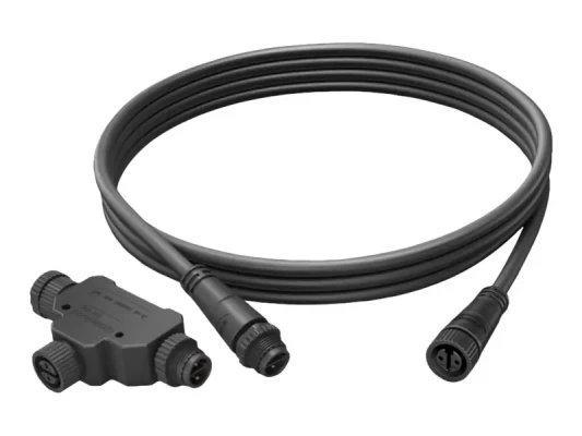 Philips Hue Outdoor 24V Cable Extension and T-connector, 2.5m