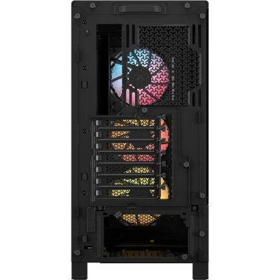 Corsair PC Case  |  Frame 4000D RS ARGB Modular  |  Black  |  Mid-Tower  |  Power supply included No
