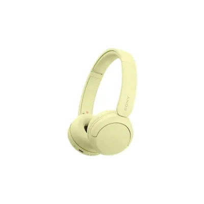 Sony Austiņas  |  WH-CH520  |  Bluetooth  |  Uz-ausu  |  Bezvadu  |  Dzeltena